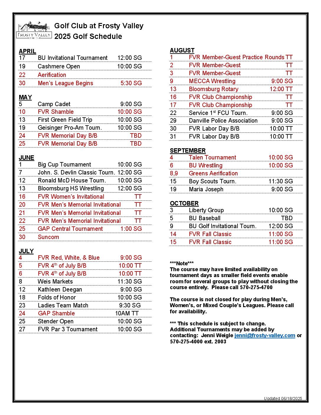 Tournament Schuedle 2025 updated 6-18-25 (2)